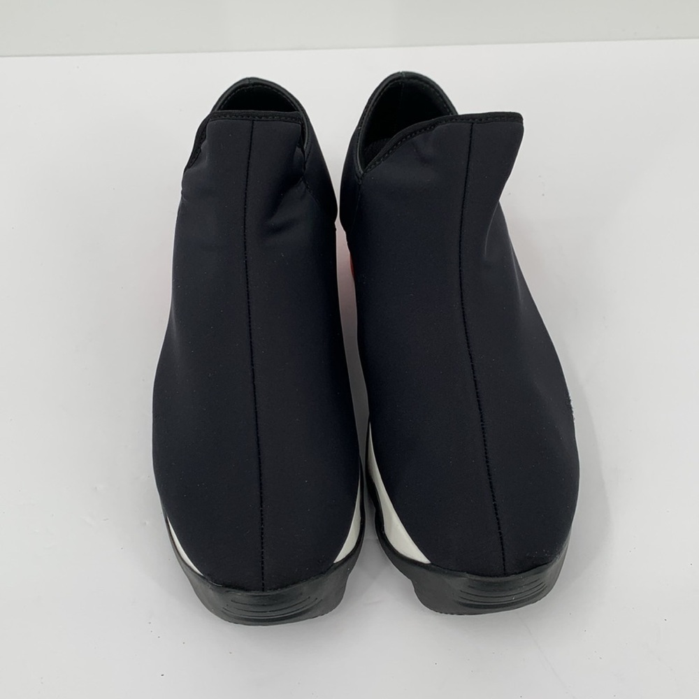 IRI NYC Wes Neoprene slip-on sneaker shoe black red heel comic new 40.5 10 10.5 - Picture 5 of 7